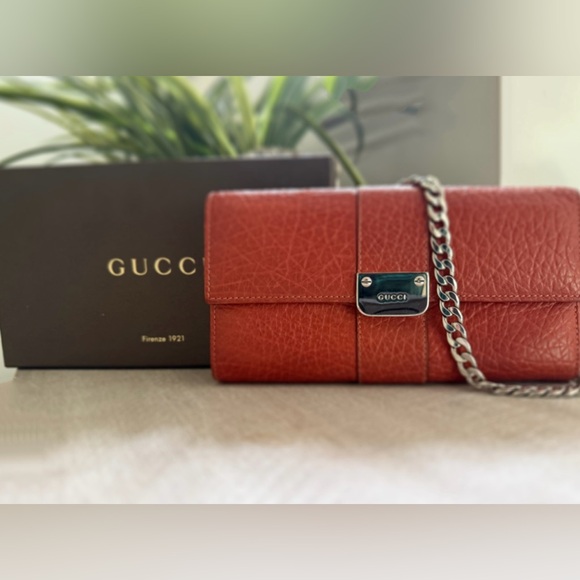 GUCCI Vintage  Bi Fold  Long Wallet - Picture 1 of 13
